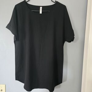 Zenana Size M black dress shirt
